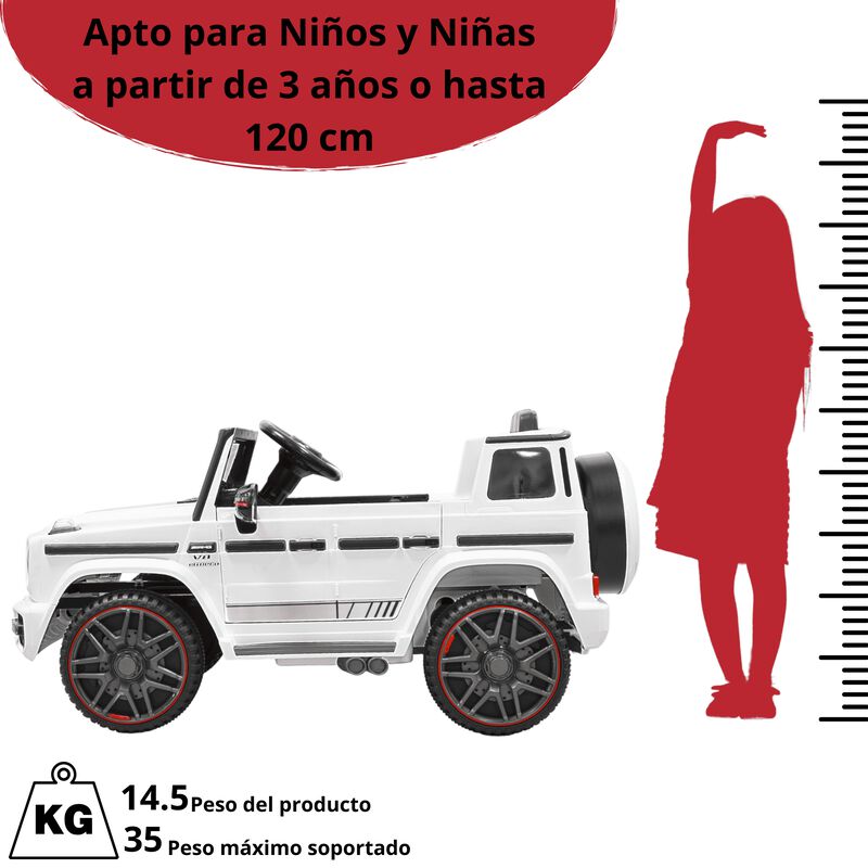 Camioneta Montable El&eacute;ctrica AMG Mercedes Benz ... image number null