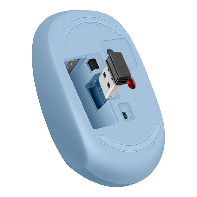 Mouse Bluetooth / RF, multiequipo 800 DPI color... image number null