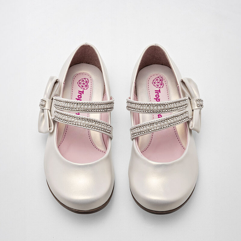 Tropicana Zapato de graduación para niña blanco image number null