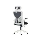 Silla de oficina flux base EC343HR marco blanca/malla negra