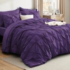 Juego De Edred&oacute;n Bedsure Purple Queen Con S&aacute;banas, 7 Piezas