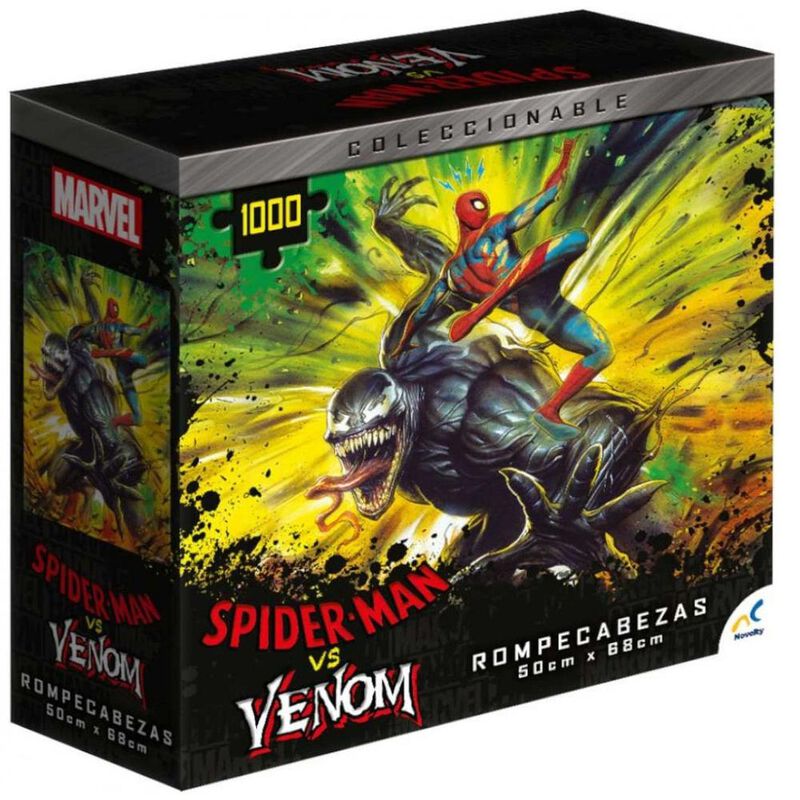 Rompecabezas Spider Man VS Venom 1000 piezas Co... image number null