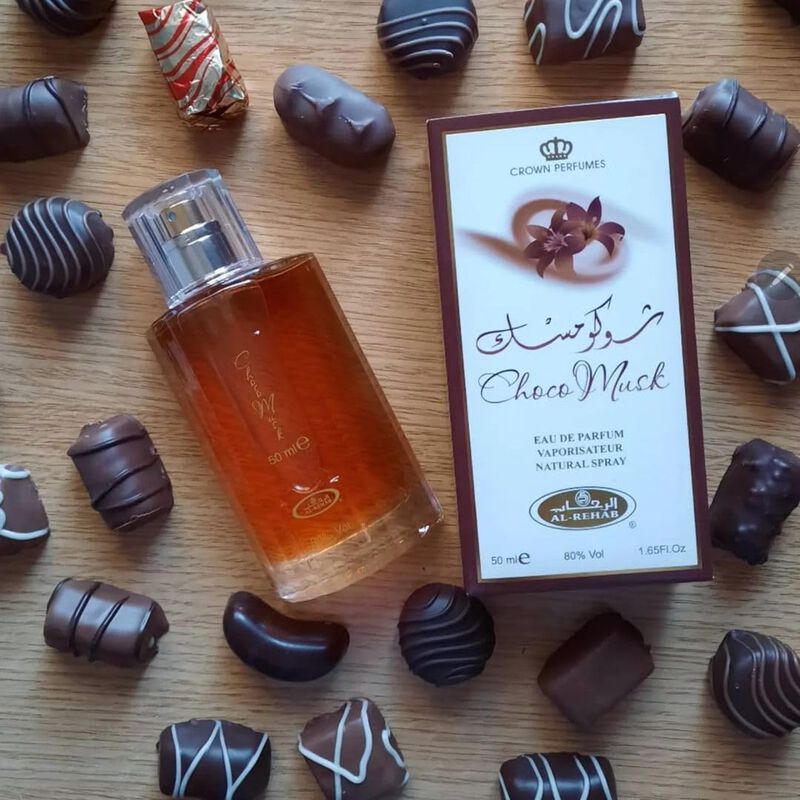 Eau De Spray Perfume Al-rehab Choco Musk, 50 Ml... image number null