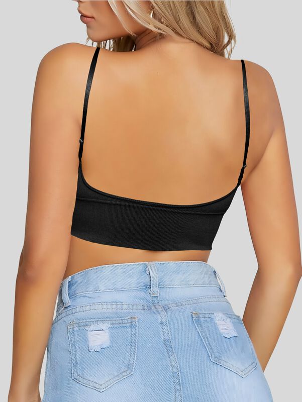 Set De 2 Tops Mujer Deportivo Con Relleno Top-1... image number null