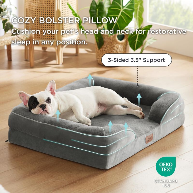 Cama Ortop&eacute;dica Para Perros, Impermeable, Para ... image number null
