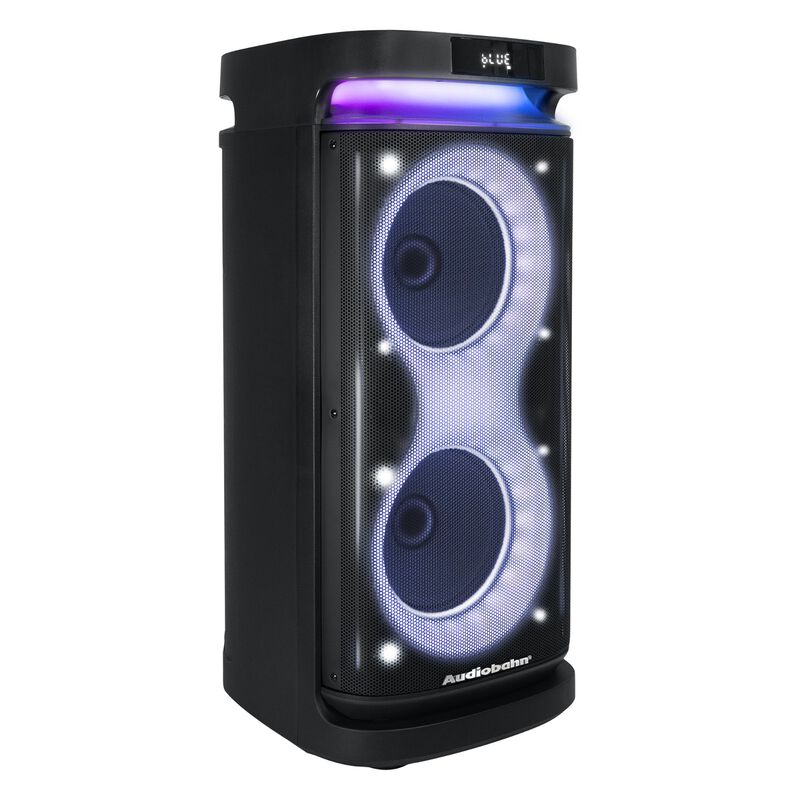 Partybox con bocina doble 8" 1400w Audiobahn TH... image number null