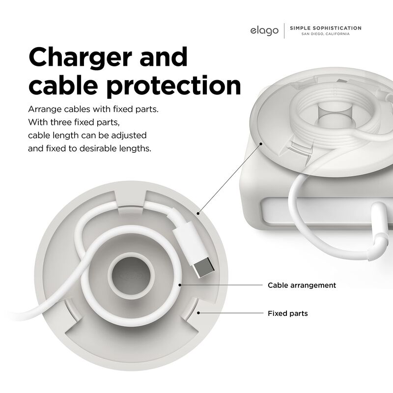 Funda De Gesti&oacute;n De Cables Elago Charger Para M... image number null