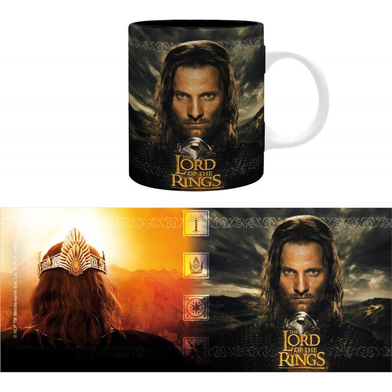 Taza Aragorn El Se&ntilde;or De Los Anillos Cer&aacute;mica 3... image number null