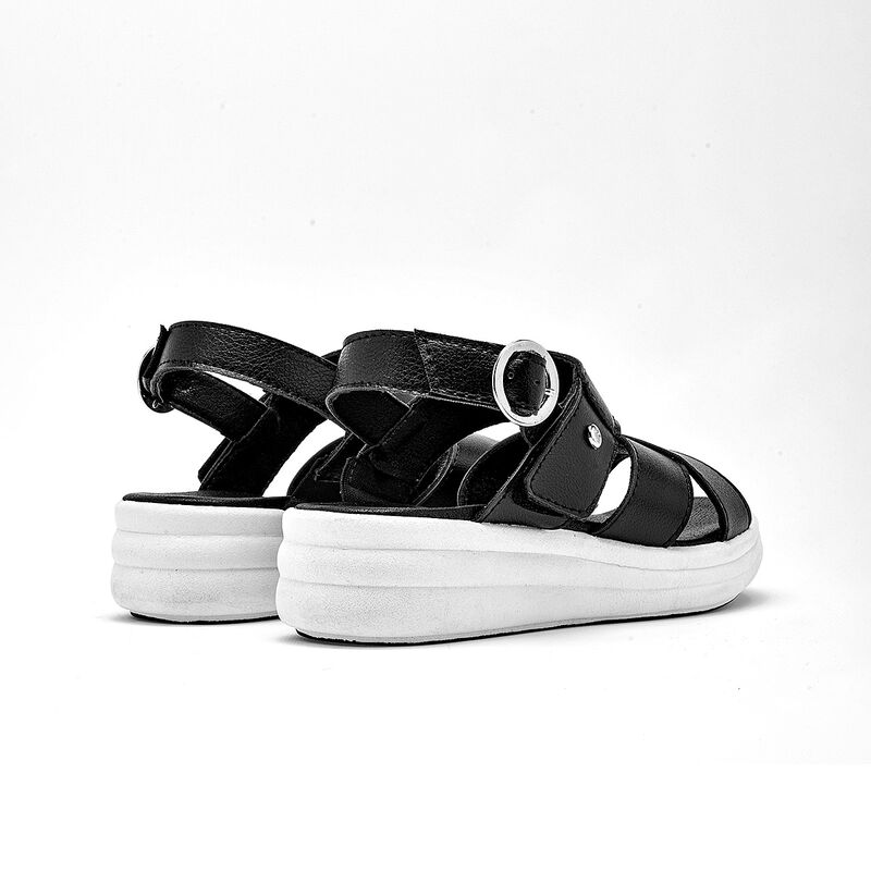 Mora Confort sandalia confort  para mujer negro... image number null