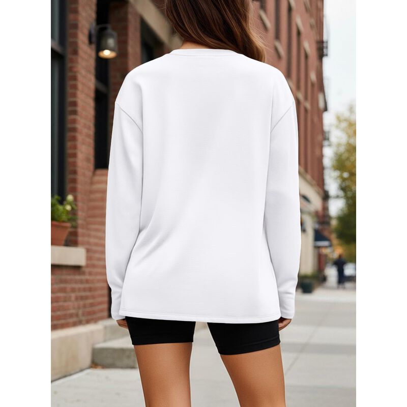 Camiseta Oversize Manga Larga Trendy Queen image number null