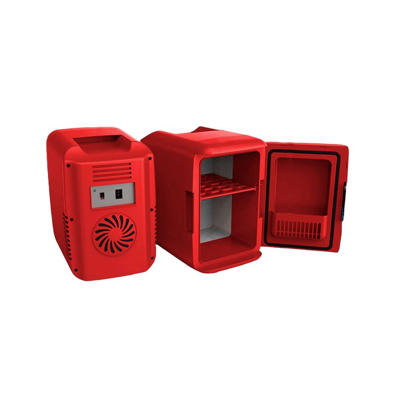 Mini Refrigerador Frigobar Rojo Multifuncional ... image number null