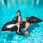 Flotador Montable con Agarraderas 3 a&ntilde;os en adelante Orca 1 modelo 2.03 x 1.02cm (80x40pulgadas) caja(1)