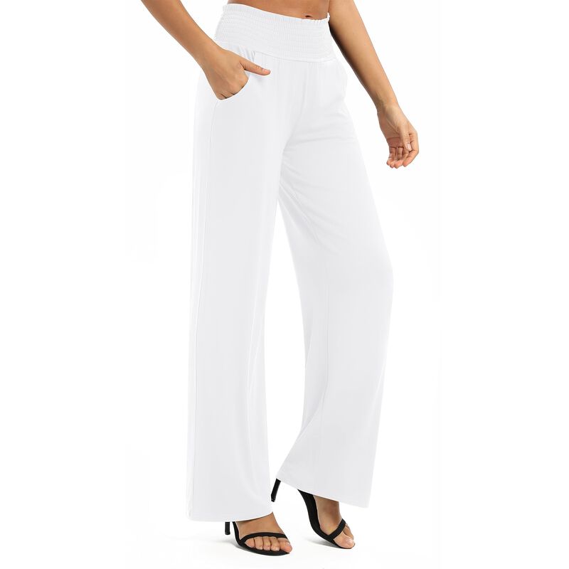 Pantalones Urban Coco X-Large Blanco Palazzo Pi... image number null