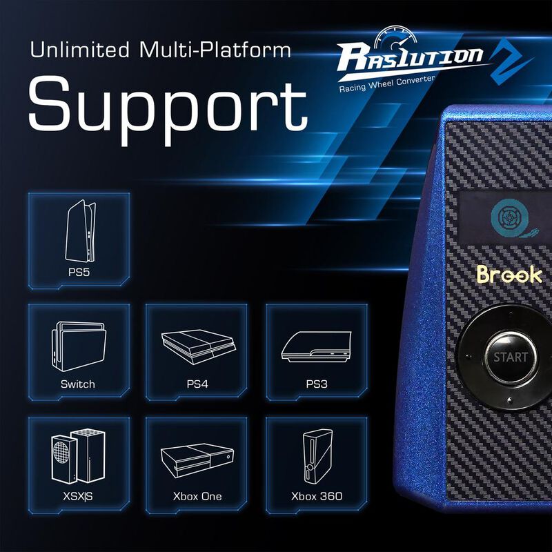 Adaptador y convertidor para Volantes de carrer... image number null