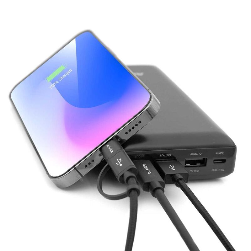 Bater&iacute;a Recargable ADATA Powerbank 20,000mAH Ne... image number null