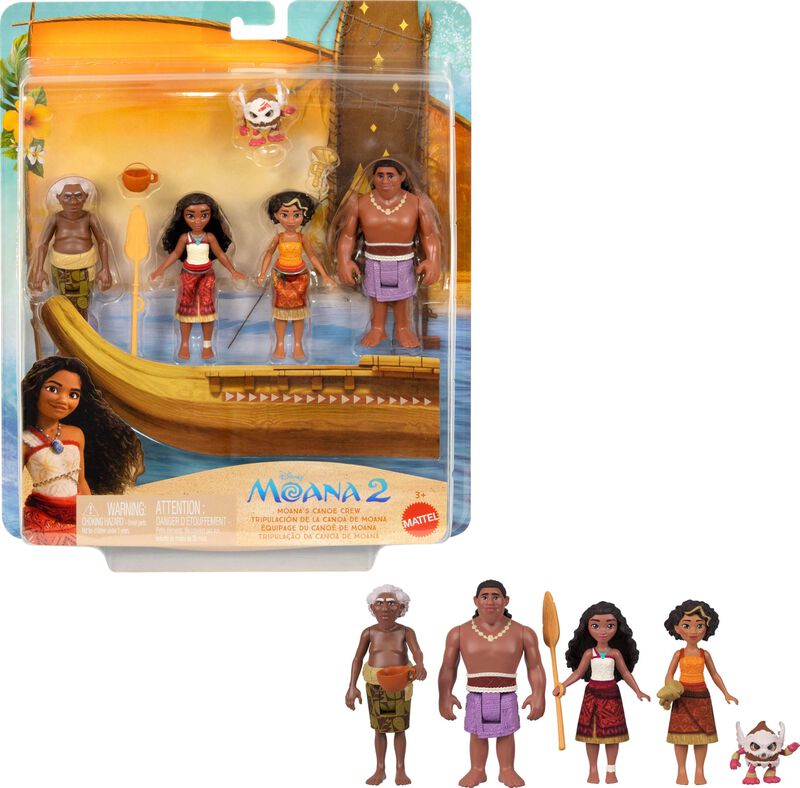 Playset Mattel Disney Moana 2 Moana's Canoe Cre... image number null
