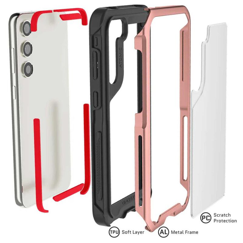 Funda GHOSTEK Atomic para Samsung S23 Rosa Alum... image number null