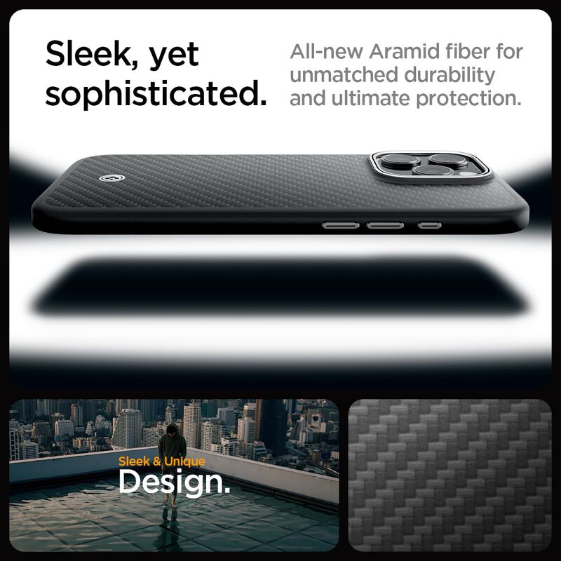 Funda De Tel&eacute;fono Spigen Enzo Aramid Para Iphon... image number null