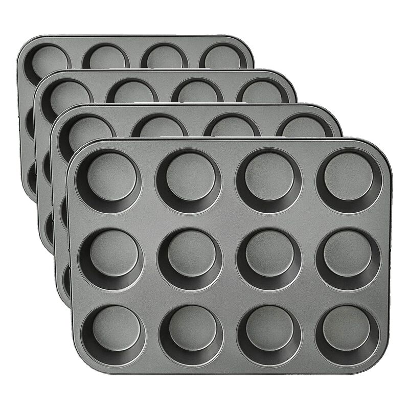 Bandeja para Muffins Amazon Basics, 24 Cavidade... image number null