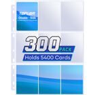 P&aacute;ginas De Fundas Para Cartas Tioplior 300 Unidades &ndash; Capacidad Para 5400 Cartas