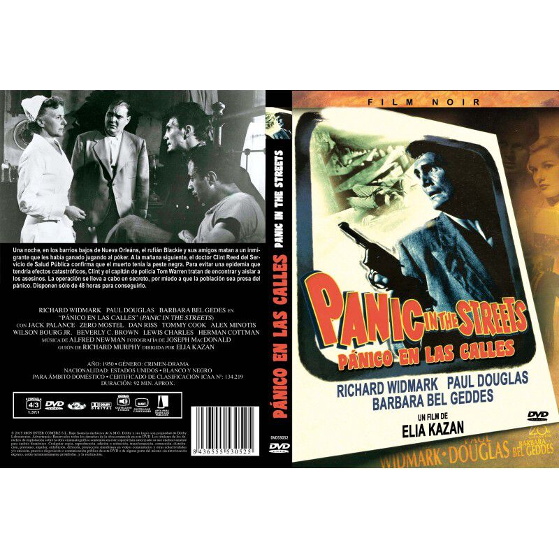 P&aacute;nico En Las Calles Dvd 1950 image number null