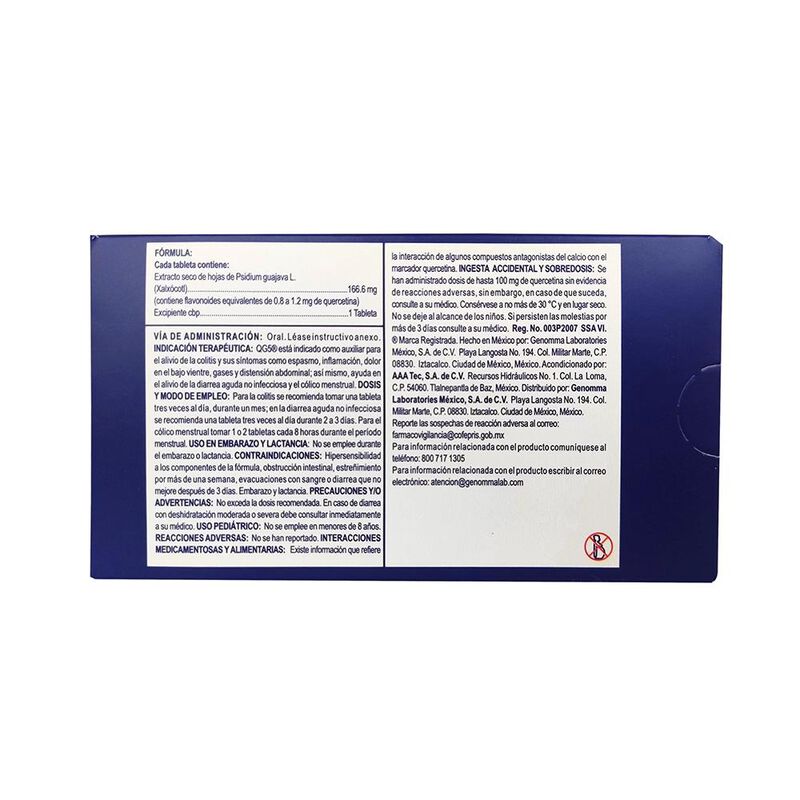 Qg5 166.6/1 Mg 30 Tableta(s) image number null