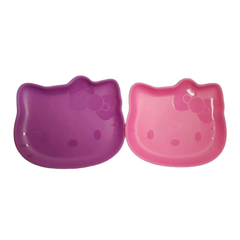 Platos Tupperware Hello Kitty De 2 Piezas Rosa/... image number null