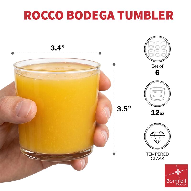 Juego De 6 Vasos Bormioli Rocco De 355 ml Trans... image number null