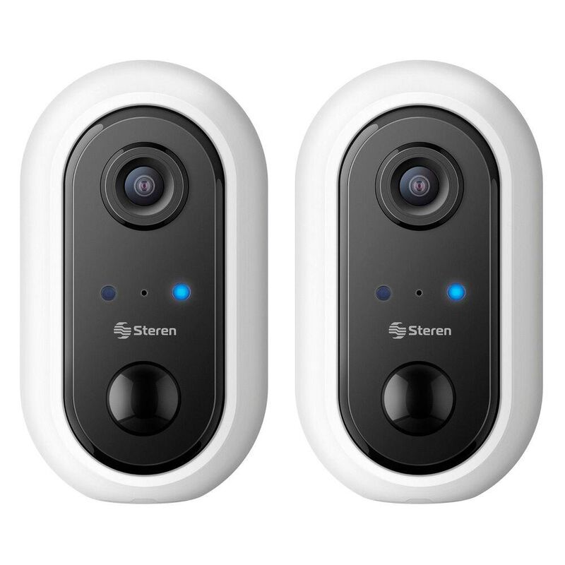 2 C&aacute;maras de seguridad Wi-Fi Full HD fija con b... image number null