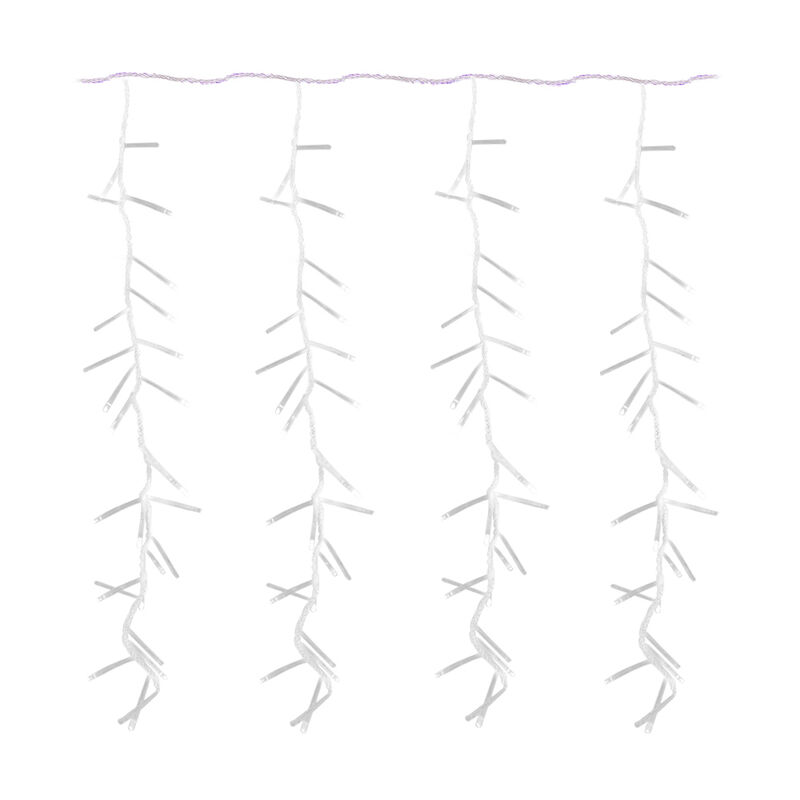 Cortina serie luces 800 LED luz Blanca 3x3 Mts ... image number null