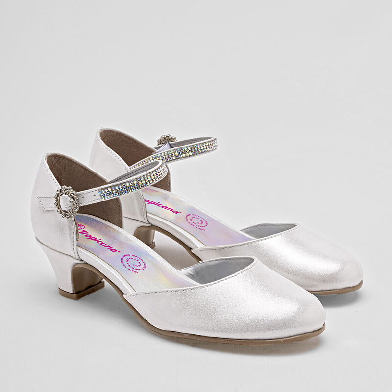 Tropicana Zapato de graduaci&oacute;n para ni&ntilde;a plata image number null