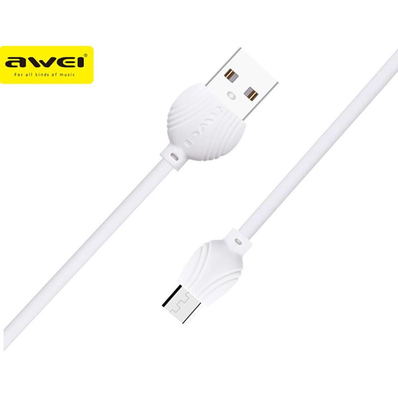 Awei Cl-61m Cable De Carga Micro Usb (blanco)(2... image number null