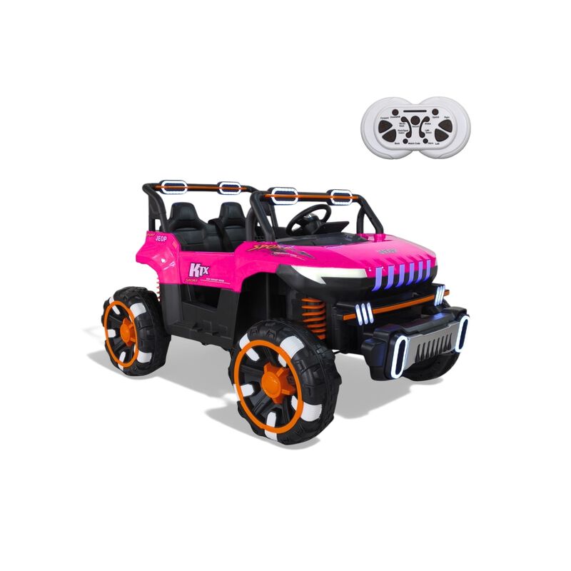 Carro El&eacute;ctrico 4x4 12v Con Control Remoto, Blu... image number null