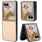 Funda Fourmor Para Motorola Razr Ultra 2025/2024 Con Textura De Fibra