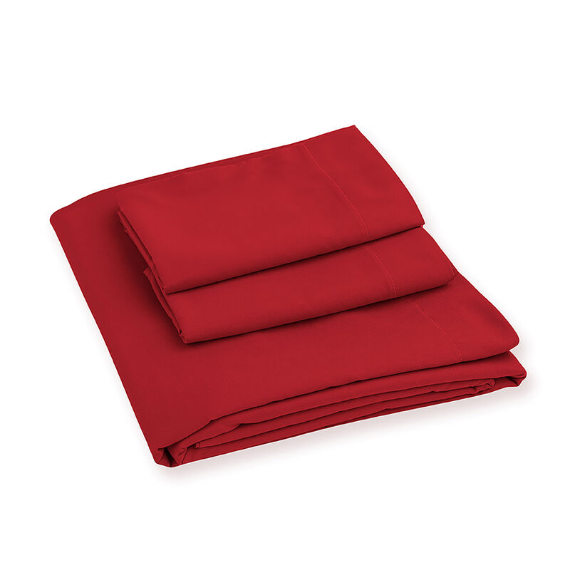 Juego de S&aacute;banas Individual Sumie Pepper Rojo image number null