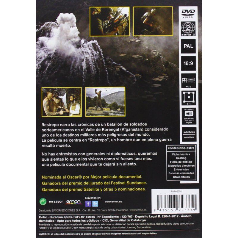 Restrepo [dvd] image number null