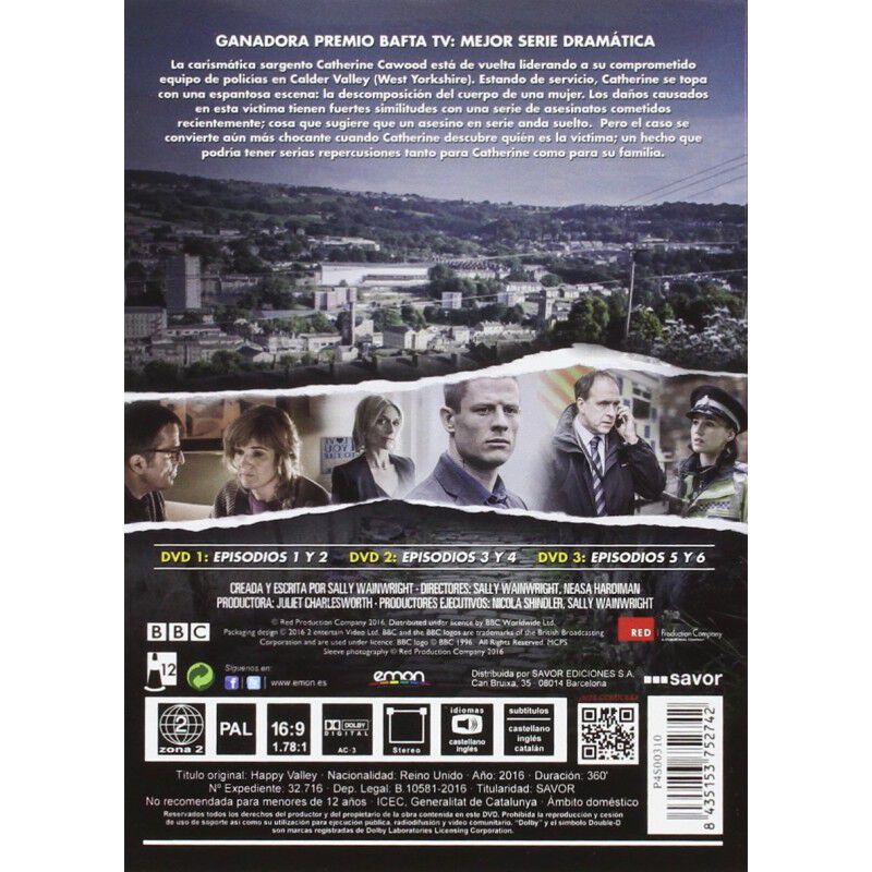 Happy Valley - Temporada 2 [dvd] image number null