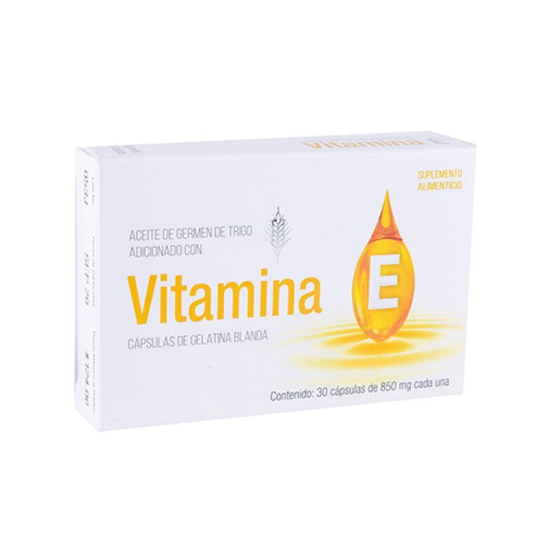 Suplemento Alimenticio Vitamina E 30 C&aacute;psulas D... image number null
