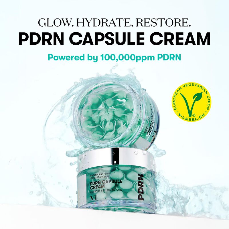 Crema Hidratante Vt Cosmetics Pdrn En C&aacute;psulas,... image number null