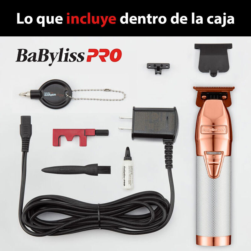 Babyliss Pro Trimmer Rosefx Skeleton Rosa image number null