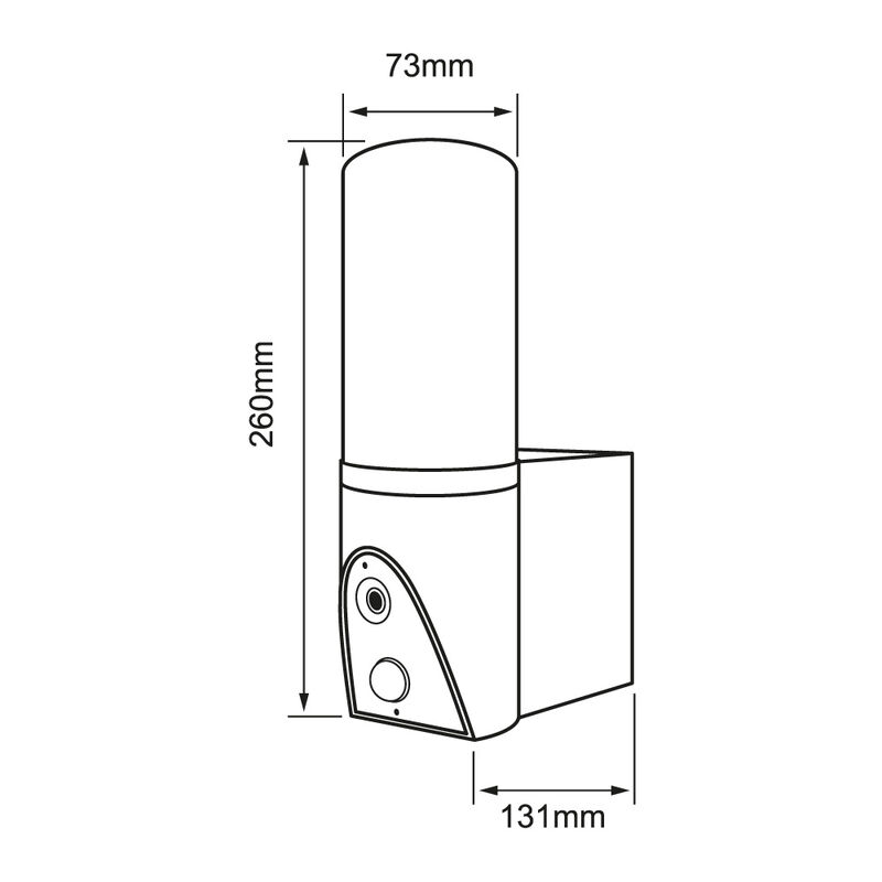 Cámara de Monitoreo con Lámpara Inteligente Wi-... image number null