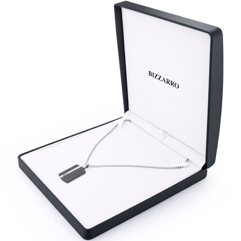 Dije De Acero Con Cadena De 55 Cm Para Caballer... image number null