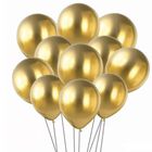 Globos Ztikug 25 cm Dorado Met&aacute;lico 50 unidades