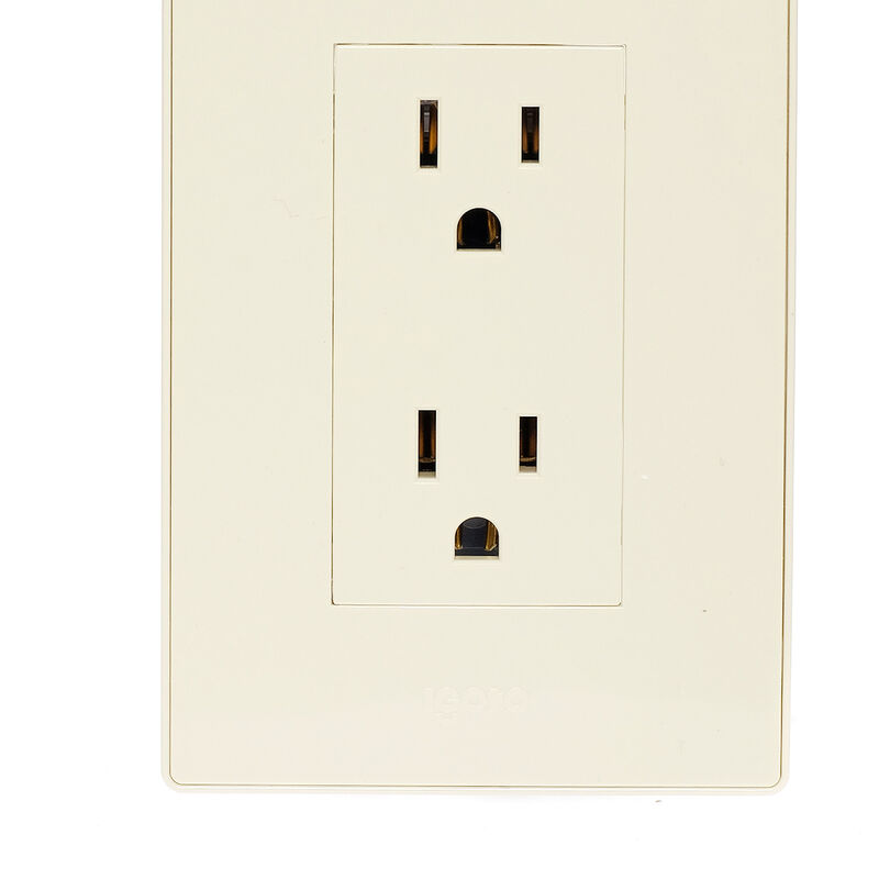 10 Pack Contacto Doble duplex Color Marfil iGot... image number null