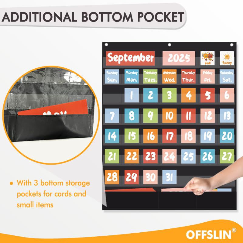 Calendario Offslin 71 cm X 62 cm, 70 Tarjetas, ... image number null