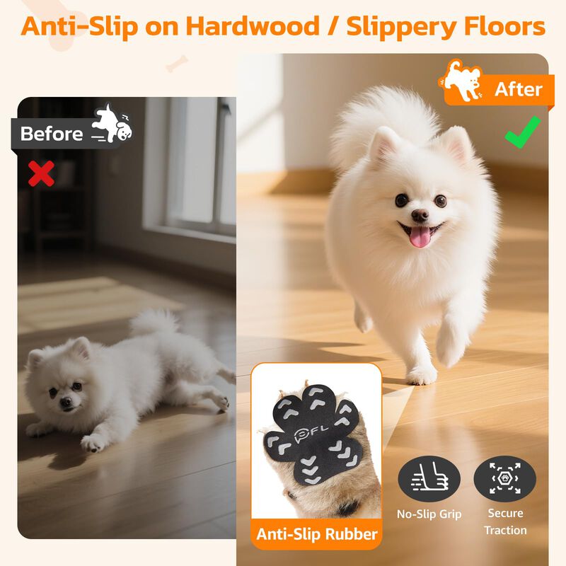 Protectores Antideslizantes Para Patas De Perro... image number null
