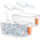 Contenedor De Hielo Havawish 27x18x11cm, Pack de 2 con Cucharones