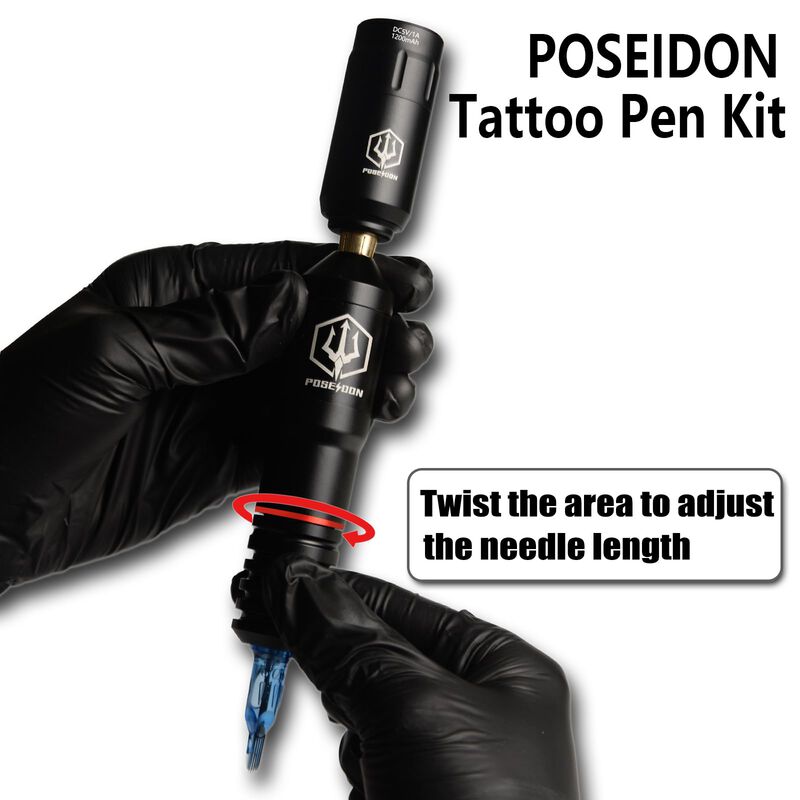 Kit De M&aacute;quina De Tatuaje Rotativa Inal&aacute;mbrica ... image number null