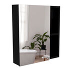 Gabinete De Ba&ntilde;o Labell Wengue Virtual Muebles