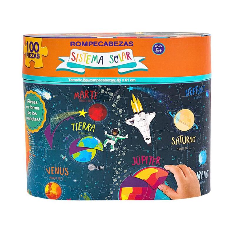 Rompecabezas Del Espacio Gigante 100 Piezas image number null
